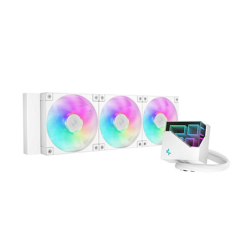 Система водяного охлаждения DeepCool LT360 ARGB White (R-LT360-WHAMNC-G-1)