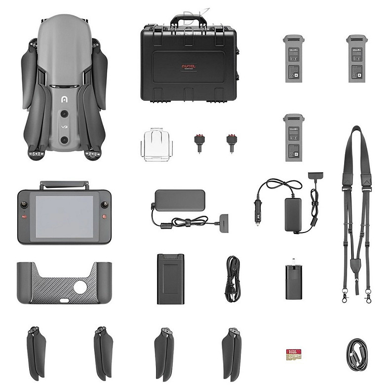 Квадрокоптер AUTEL EVO II Dual Rugged Bundle 640T V3 Grey (102001752)