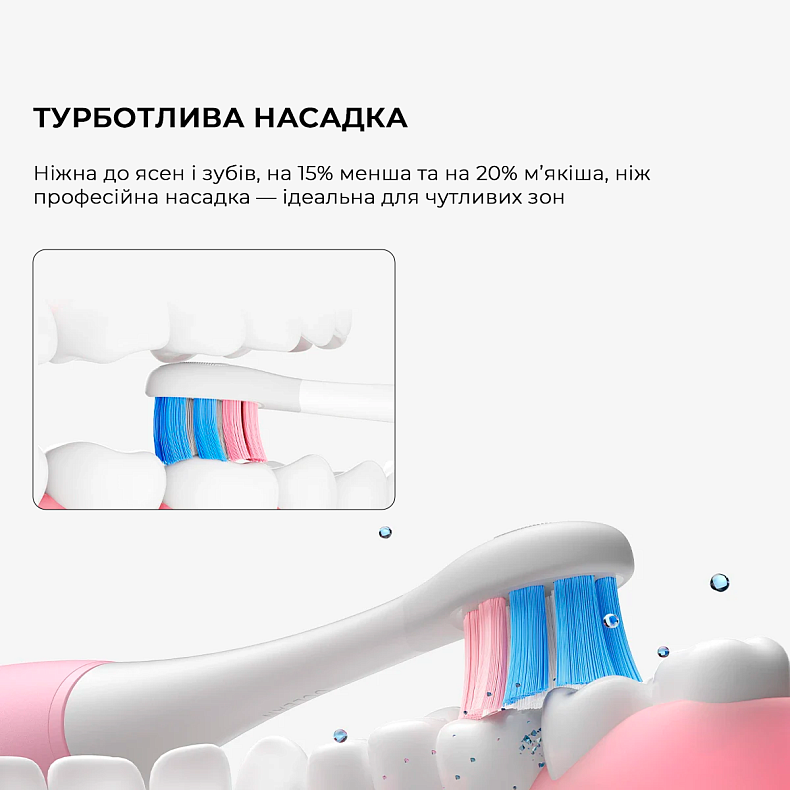 Электрическая зубная щетка Oclean X Kids Pink