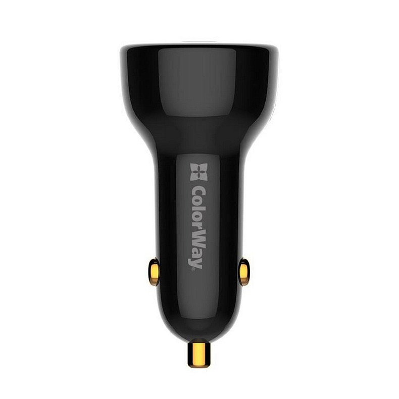 Автомобильное зарядное устройство ColorWay Power Delivery Port PPS USB (USB-A + USB-C, 100W) PD, QC