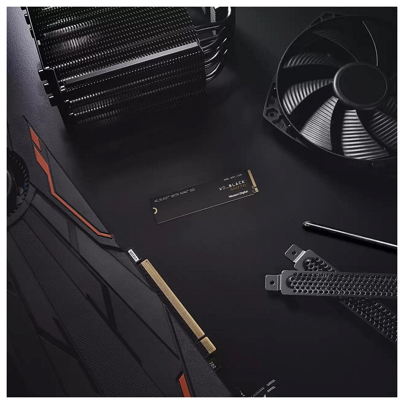 Накопитель SSD 250GB SanDisk Black SN770 M.2 2280 PCIe 4.0 NVMe (WDS250G3X0E)