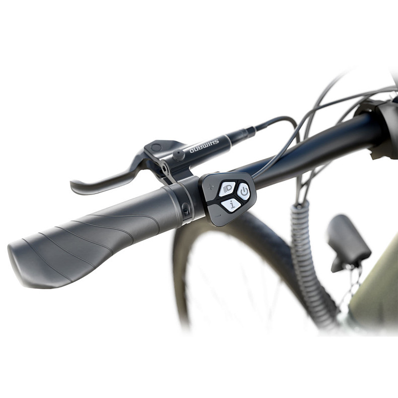 Электровелосипед Sharp 20.5" Olive Green Pearl (BK-GS03E-G)