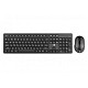 Комплект бездротовий (клавіатура, миша) 2E MK420 Black (2E-MK420WB)