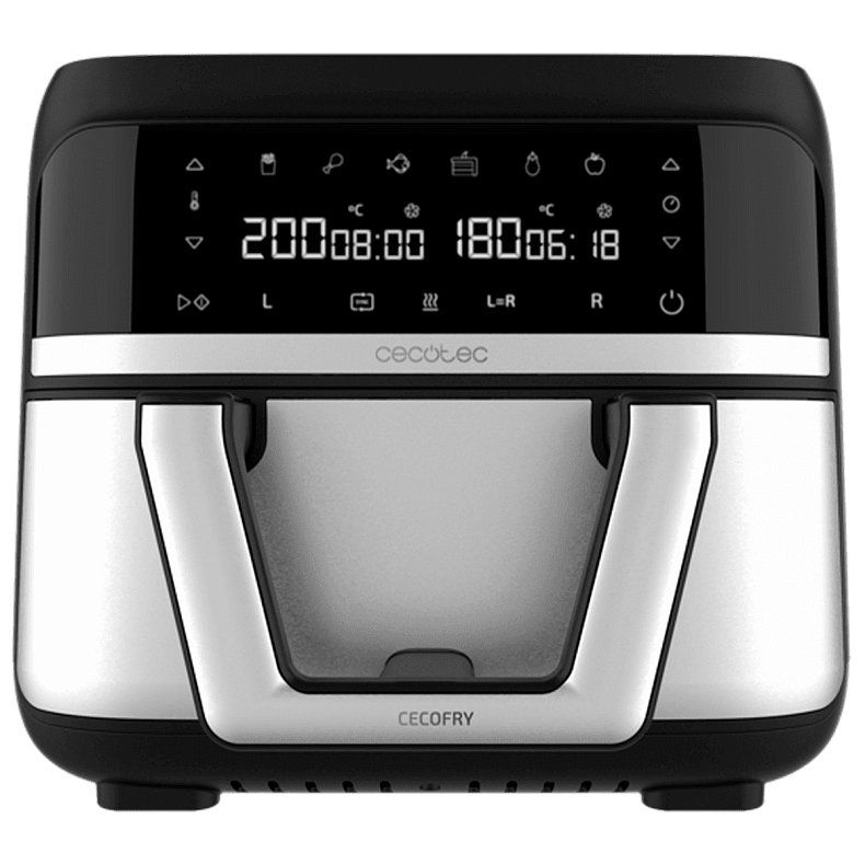 Мультипечь (аэрогриль-фритюрница) CECOTEC Cecofry Dual 9000 CCTC-04996