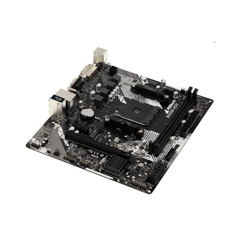 Материнская плата ASRock B450M-HDV R4.0 Socket AM4