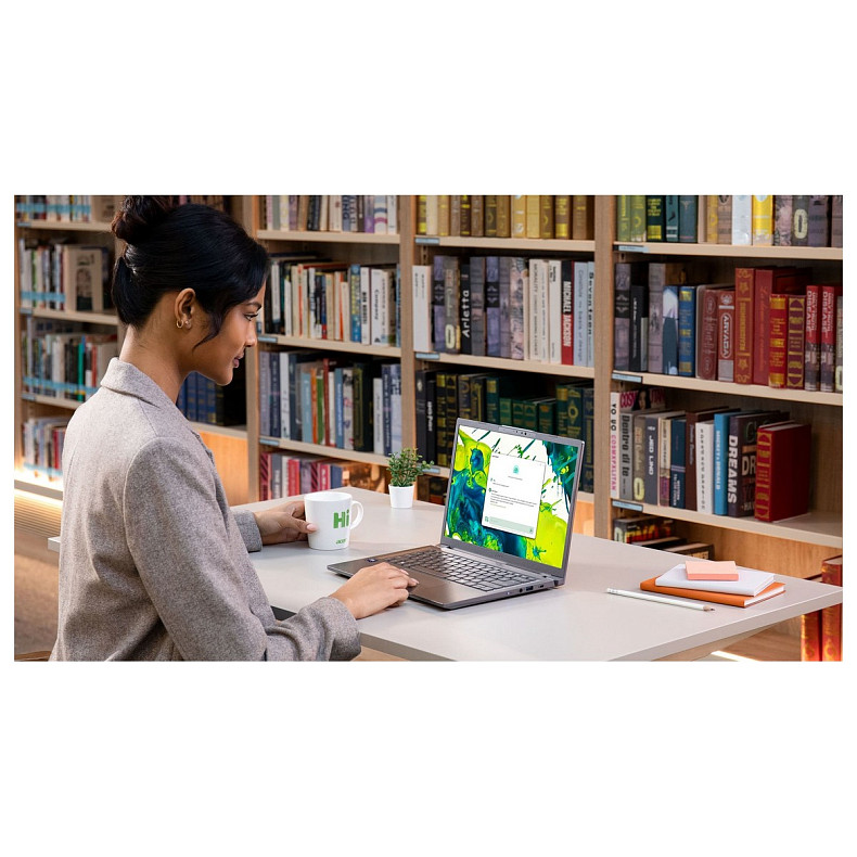 Ноутбук Acer Aspire 14 A14-52M 14" WUXGA OLED, Intel U7-258V, 32GB, F1TB, UMA, Win11, сірий