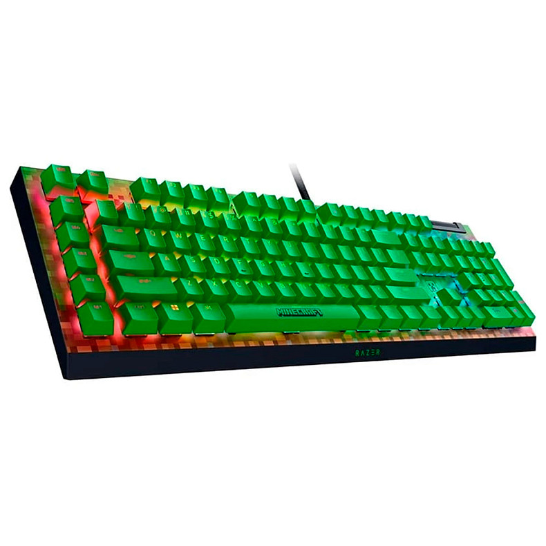 Клавіатура RAZER BlackWidow V4 X, Minecraft Edition (RZ03-04704100-R3M1)