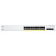 Коммутатор Cisco CBS220 24xGE, PoE, 4x10G SFP+, Smart