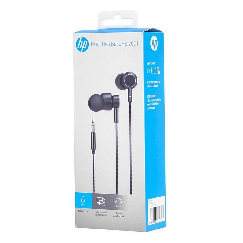 Наушники с микрофоном HP DHE-7001 (мобильная гарнитура)