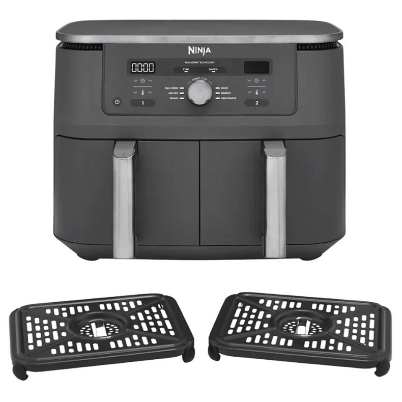 Мультипечь Ninja Dual Zone Air Fryer Max DZ400EU