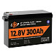 Аккумуляторная батарея LogicPower 12.8V 300 AH (3840Wh) с BT (Smart BMS 200A) LiFePO4