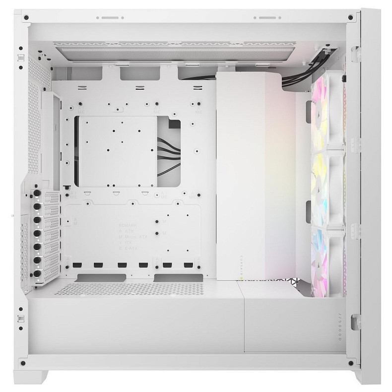 Корпус Corsair iCUE 5000D RGB AirFlow Tempered Glass White без БП (CC-9011243-WW)