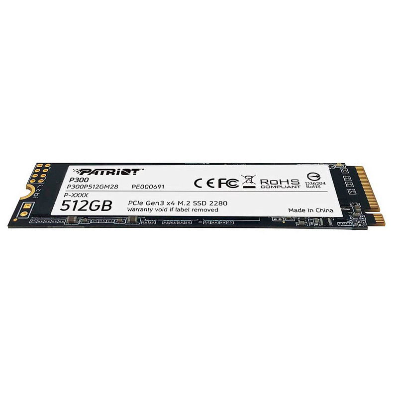 SSD диск Patriot P300 512 GB (P300P512GM28)