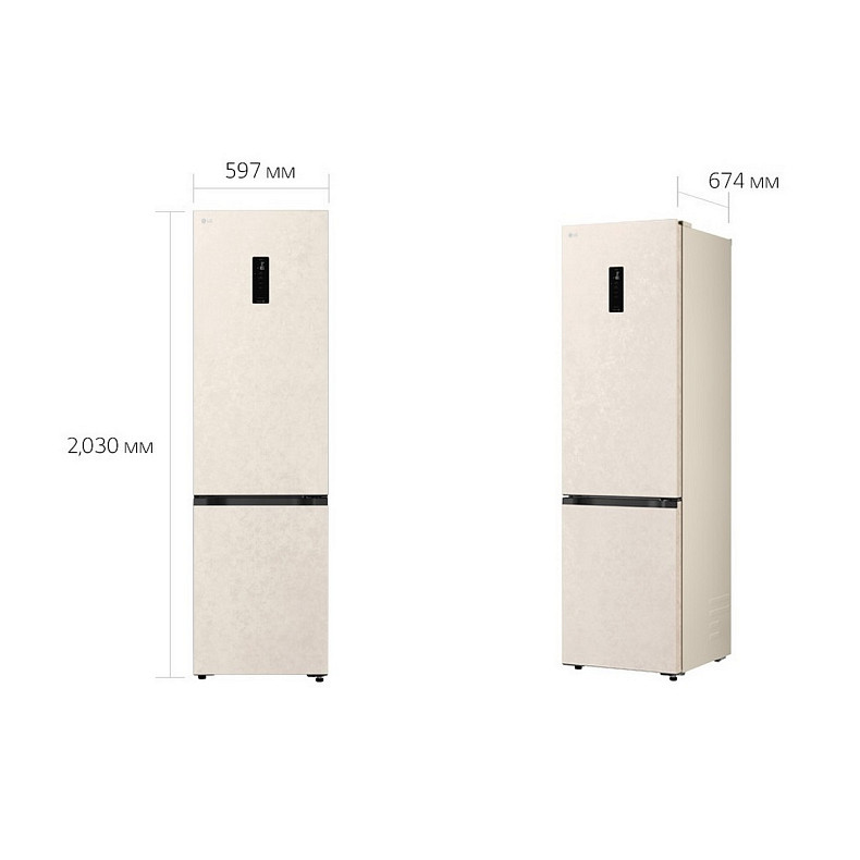 Холодильник LG GC-B509EELM