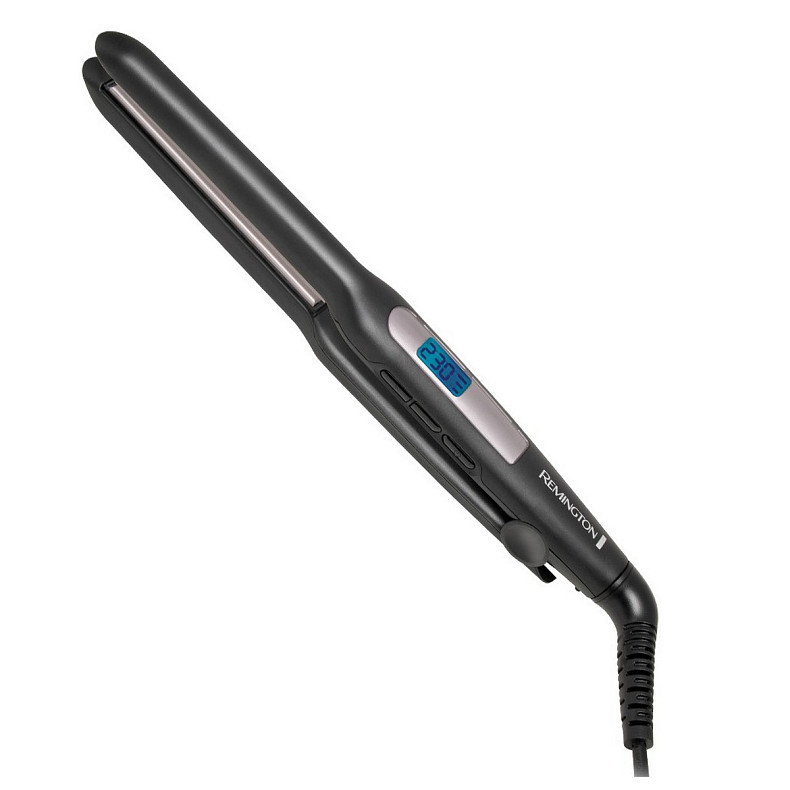 Выпрямитель Remington PRO-Ceramic Extra Slim, темп. режимов-9, 150-230С, чехол, дисплей, керамика, черный