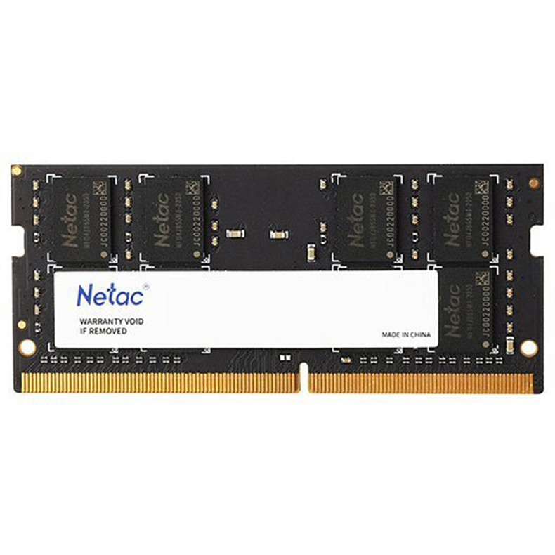 ОЗП Netac 8 GB SO-DIMM DDR4 2666MHz (NTBSD4N26SP-08)