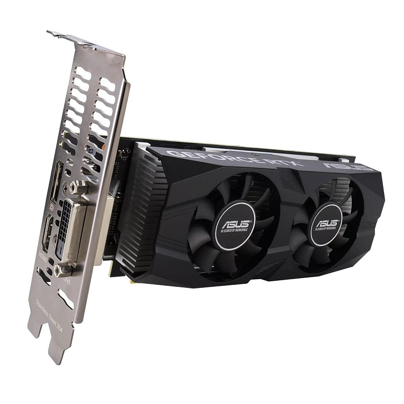 Відеокарта ASUS GeForce RTX 3050 6GB GDDR6 OC low profile RTX3050-O6G-LP-BRK