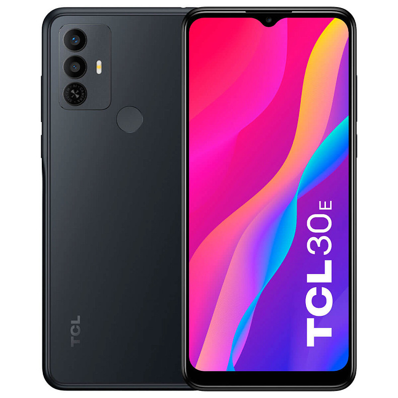 Смартфон TCL 30E 3/64GB Space Gray (6127I-2ALCUA12)