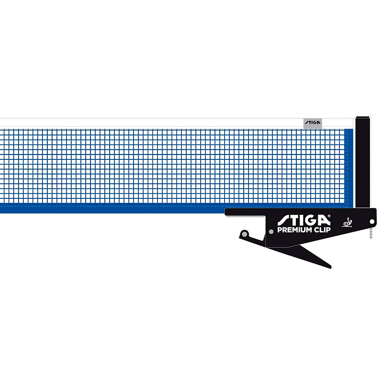 Сітка для настільного тенісу Stiga Premium Clip ITTF (639000)