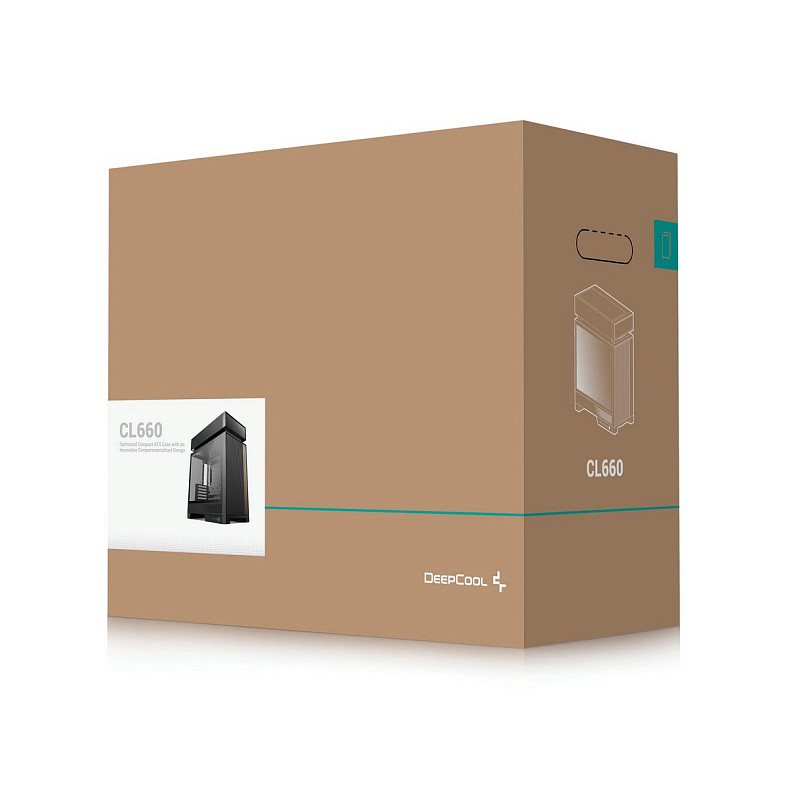 Корпус DeepCool CL660 Black (R-CL660-BKNNA0-G-1)