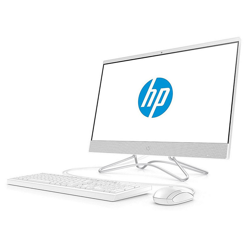 Моноблок HP 200 G4 i5-1235U/8GB/512Gb SDD/DVD-WR/K&M/WiFi/DOS/Snow White