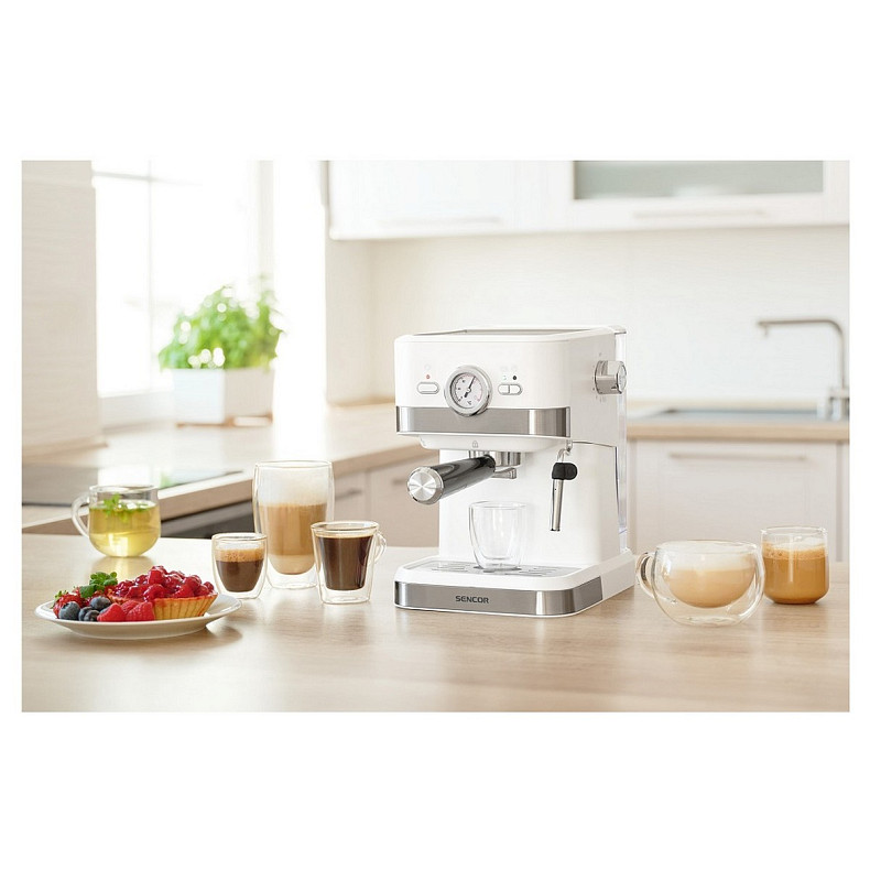 Кофеварка эспрессо SENCOR SES 1720WH