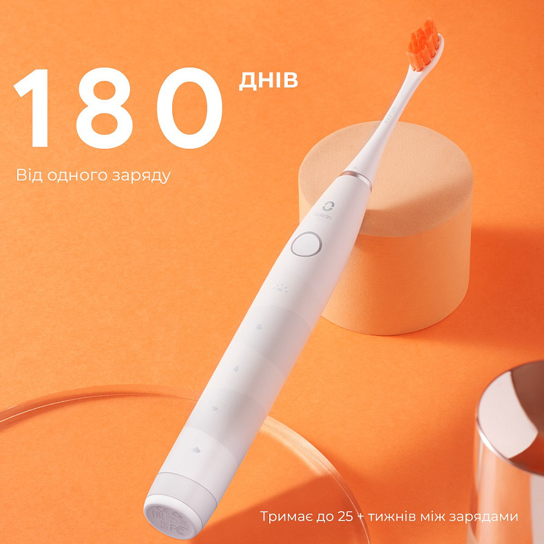 Электрическая зубная щетка Oclean Flow S Sonic White - белая