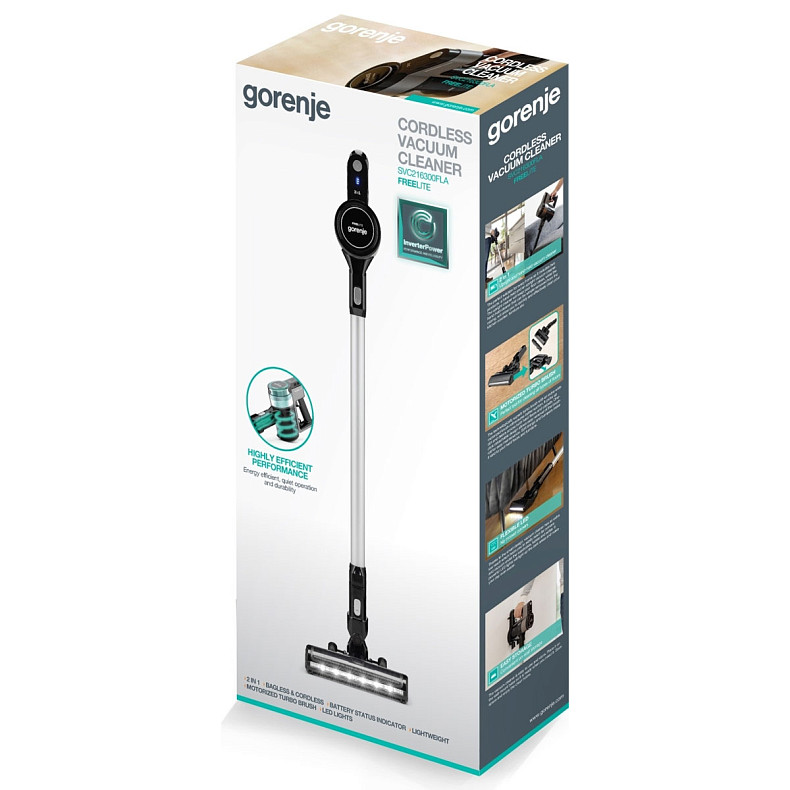 Пылесос аккумуляторный Gorenje SVC 216300 FLA