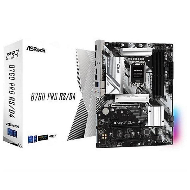 Материнська плата ASRock B760 Pro RS/D4 Socket 1700