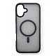 Чохол-накладка BeCover Metal Buttons Case MagSafe для Apple iPhone 16 Black (712090)