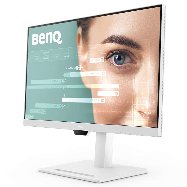 Монітор 31.5" BenQ GW3290QT, IPS, 2K QHD, 75Hz, HDMI, DP, USB-C, HAS, Pivot, колонки, білий