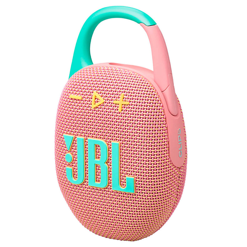 Портативная акустика JBL Clip 5 Pink (JBLCLIP5PINK)