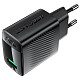 Зарядний пристрій USB-A 20W + Type-C cable A90 Fast Charger Black Acefast