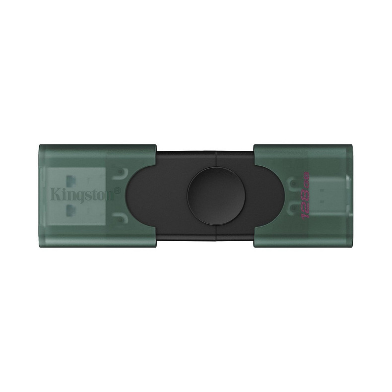 Флешка Kingston DataTraveler Duo 128GB USB3.2 Type-C Green (DTDEG2/128GB)