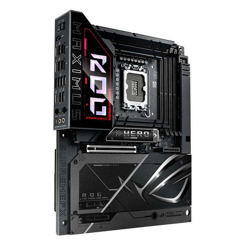 Материнская плата ASUS ROG MAXIMUS Z890 HERO BTF s1851 Z890 4xDDR5 M.2 Thunderbolt HDMI Wi-Fi BT ATX