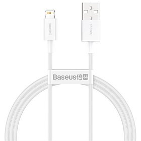 Кабель Baseus Superior Fast Charging USB-Lightning, 1м White (CALYS-A02)