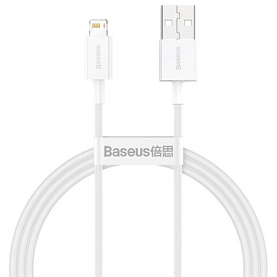 Кабель Baseus Superior Fast Charging USB-Lightning, 1м White (CALYS-A02)