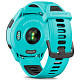 Спортивний годинник GARMIN Forerunner 265 Black Bezel with Aqua Case and Aqua/Black Silicone Band