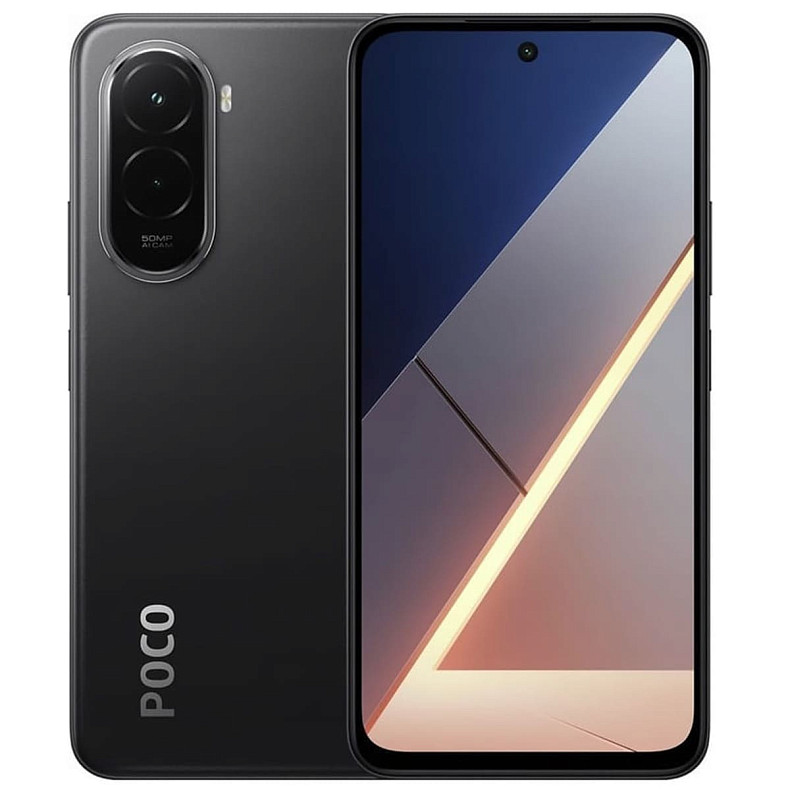 Смартфон Xiaomi Poco M7 4G 6/128GB (with charger) Black EU