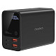 УМБ Choetech 27000mAh 222.5W, 2xUSB-C PD3.0 100+100W, 2хUSB-A QC3.0 22W, Li-pol, Display, black