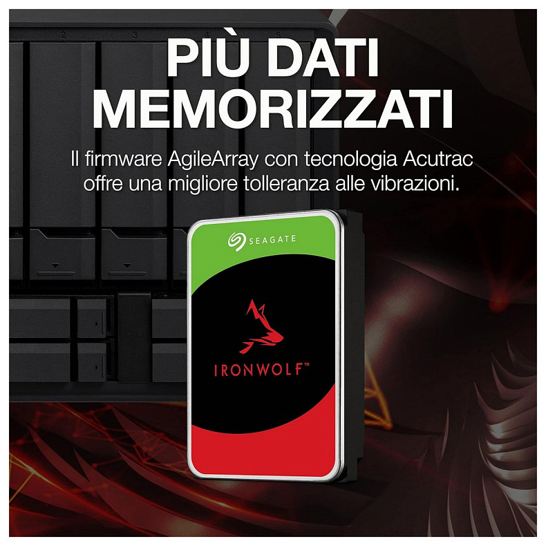 Жесткий диск Seagate 6TB 3.5" 5400 256MB SATA IronWolf