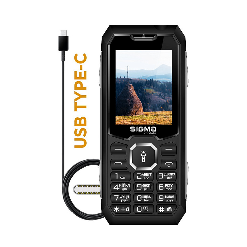 Мобільний телефон Sigma mobile X-style 341 Bro Black (4827798368411)