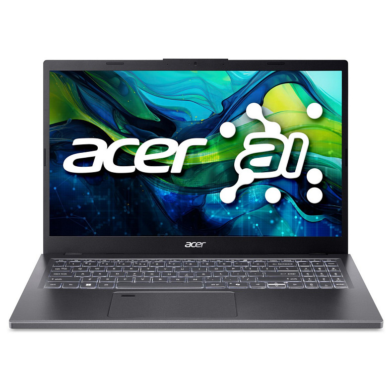 Ноутбук Acer Aspire 15 A15-61M 15.6" IPS FHD, AMD R7-8840HS, 16GB, F1TB, UMA, Lin, серый