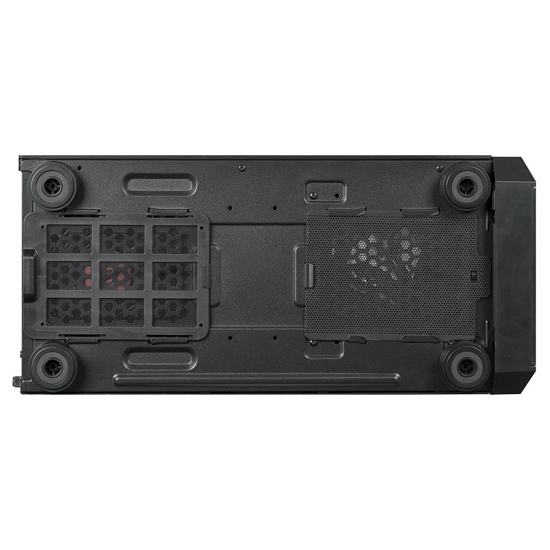 Корпус Chieftec SCORPION III GL-03B-OP 4x120mm A-RGB, ATX, без БП, Black