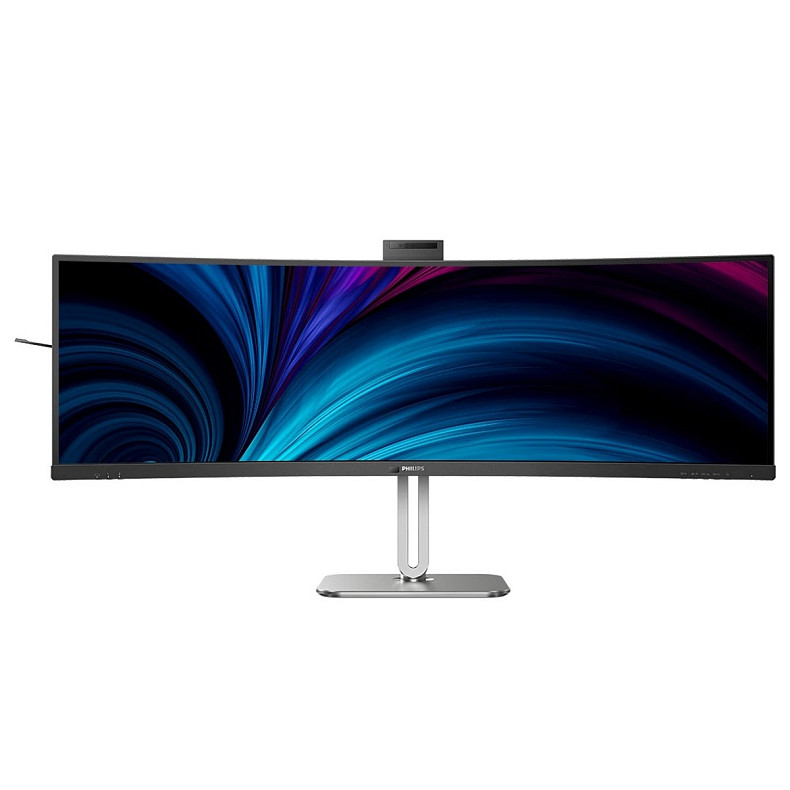 Монітор 48.8" Philips 49B2U6903CH, VA 5120x1440, вигн, 2xHDMI, DP, USB-C, RJ-45, USB-hub, cam,HAS,кол