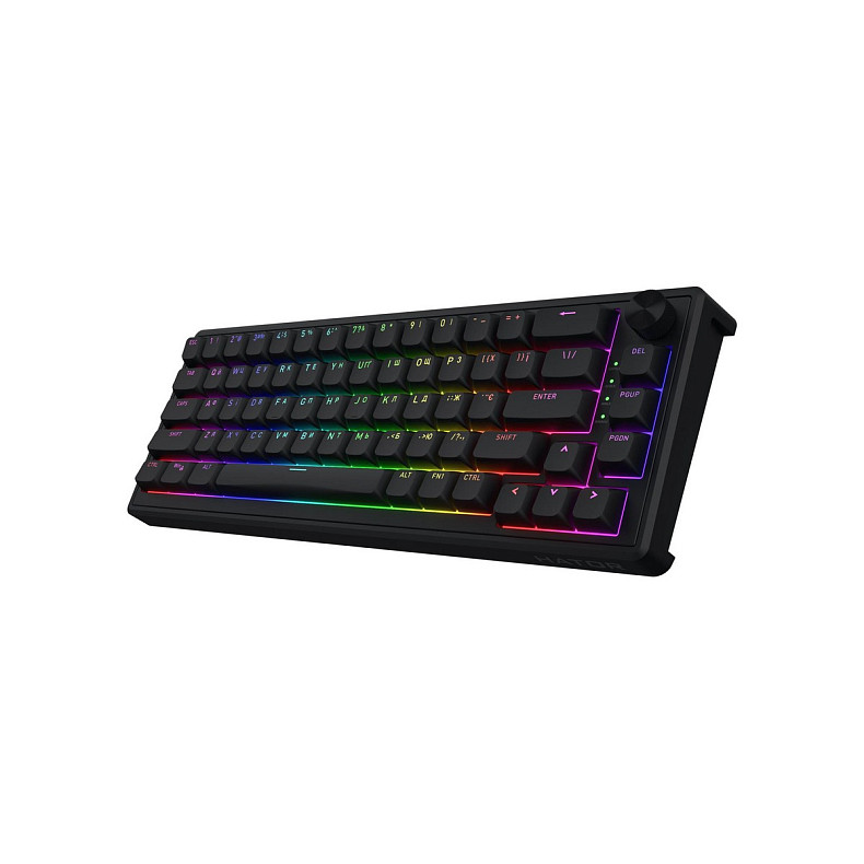 Клавиатура Hator Skyfall 65 Black/Black (HTK1160UA)