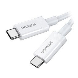 Кабель Ugreen US506 USB-USB-C, 0.8м, White (40113)