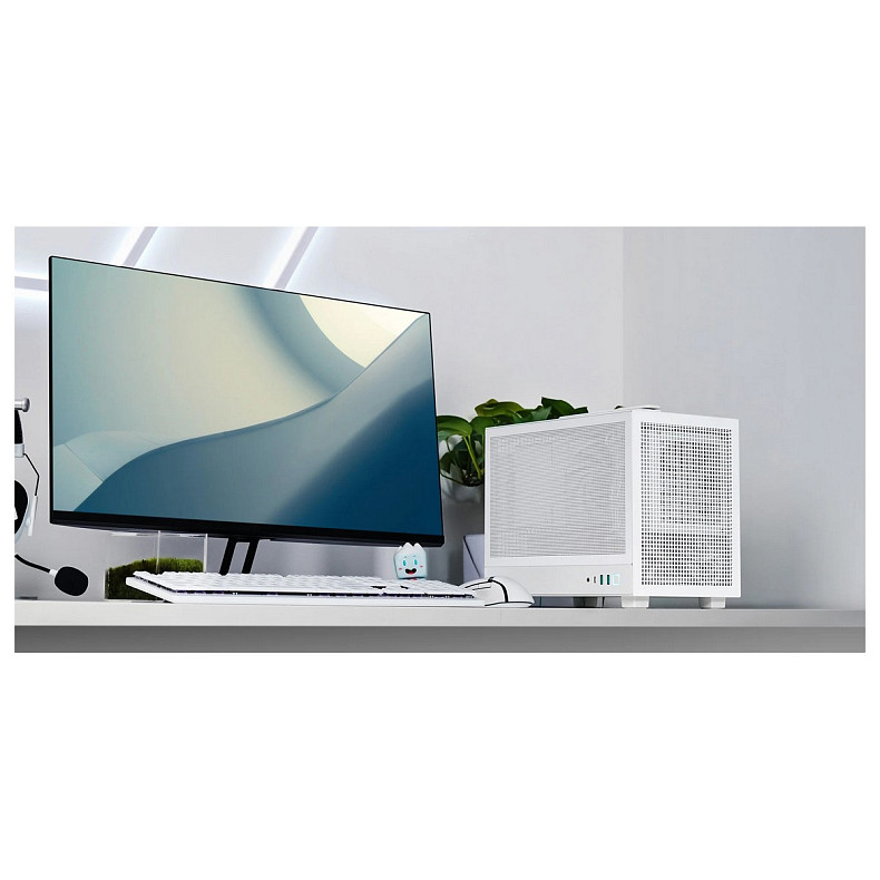 Корпус DeepCool CH160 Mesh White (R-CH160-WHNMI0-G-1) без БП