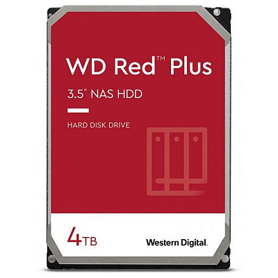 Жесткий диск WD Red Plus 4 TB (WD40EFPX)