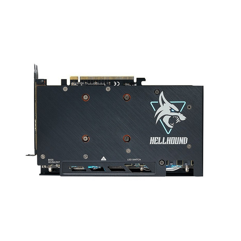 Відеокарта Radeon RX 7600 XT 16GB GDDR6 Hellhound OC PowerColor (RX 7600 XT 16G-L/OC)